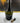 19th Century French Green Glass Liqueur Bottle with Original Metal & Cork Stopper