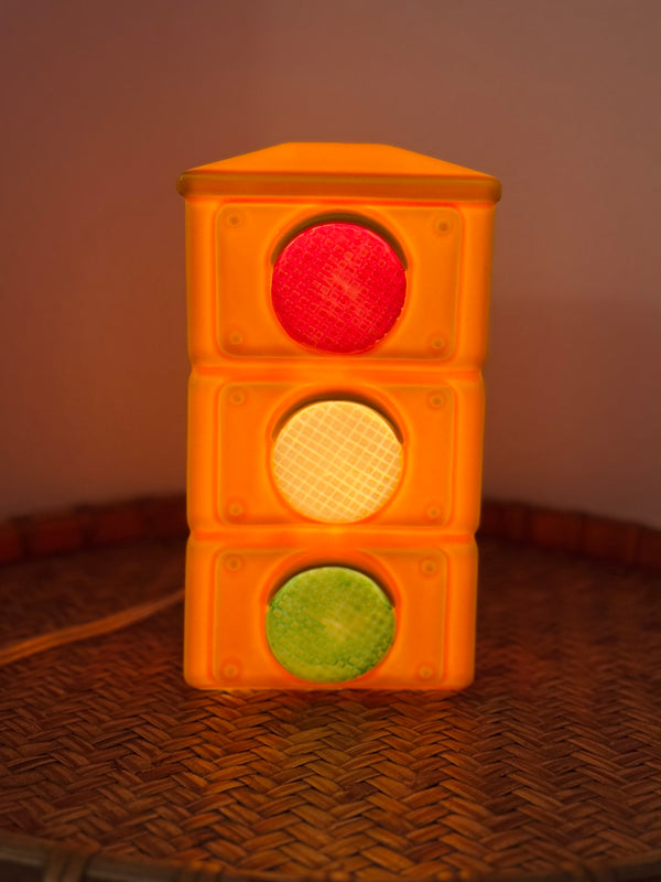Ceramic Traffic Signal Night Light