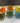 Set of 6 Mid-Century Modern Japanese Lotus Bowls – Multicolor