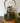 Handmade Whimsy Terrarium in Vintage Glass Basket Jar with Handle
