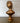 Vintage Bronze-Tone Bust Sculpture of a Young Girl