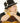 Black fedora hat