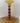 Vintage Amber Glass Candle Stick Holder